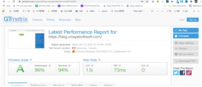 Gtmatrix-Report