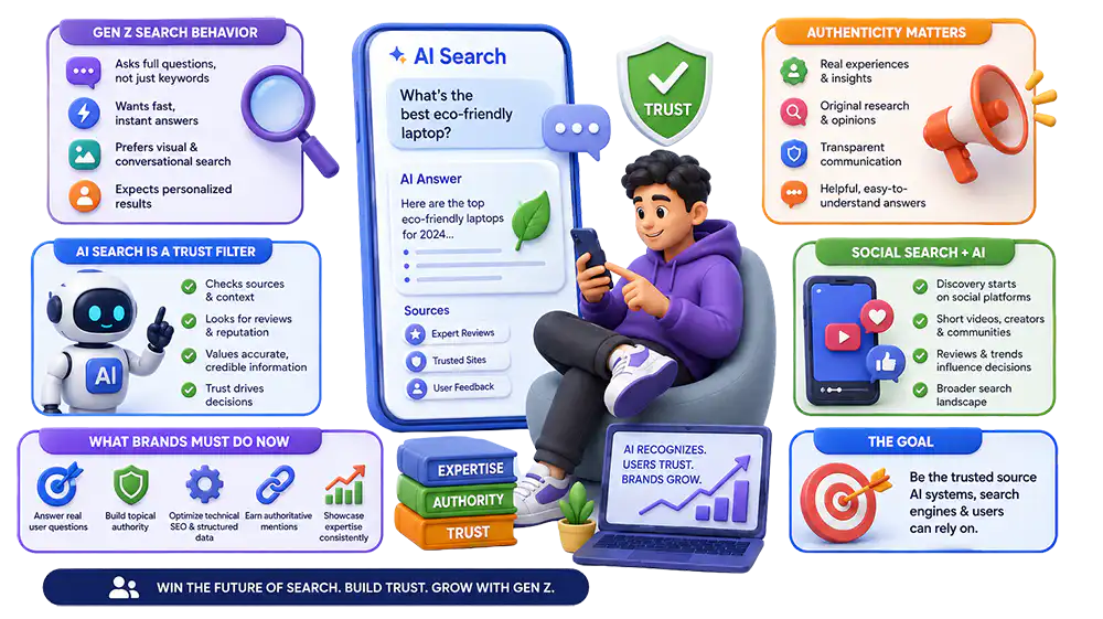 Gen Z Is Reshaping AI Search, Brands, and Trust